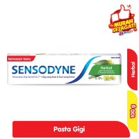 Promo Harga Sensodyne Pasta Gigi Herbal 100 gr - Alfamart