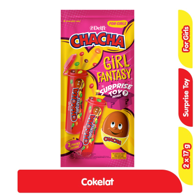 Promo Chacha Surprise Toy Cokelat Susu Assorted 2 x 17 g Alfamart