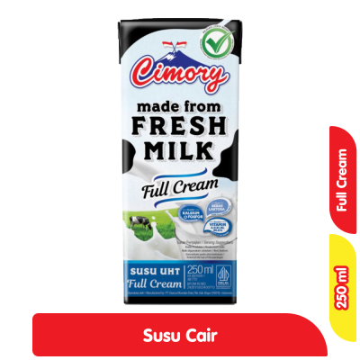 Cimory Susu UHT Full Cream Kotak 250 ml