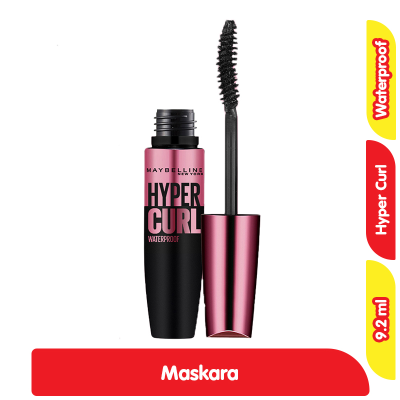 Promo Maybelline Maskara Waterproof Volum Express Hyper Curl 9.2 ml Alfamart