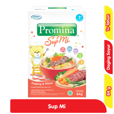 Promo Promina Sup Mi Bayi Rasa Daging Sayur 84 g Alfamart