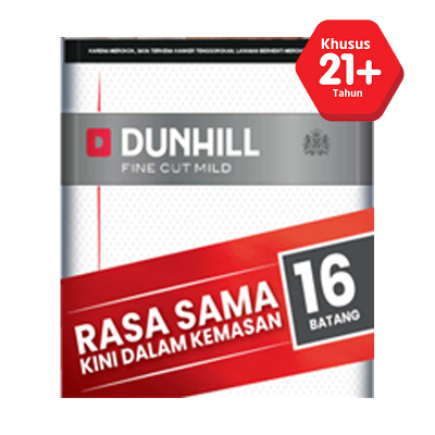 Dunhill Mild Rokok 16 Batang Alfagift