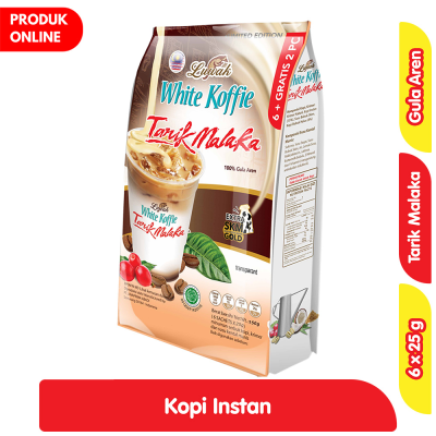 Promo Luwak White Koffie Kopi Instan Tarik Malaka 6 x 25 g Alfamart