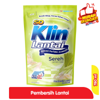 Promo Harga So Klin Pembersih Lantai Sereh Lemongrass 780 ml - Alfamart