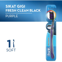 Oral-B Sikat Gigi Toothbrush Fresh Clean Black 1 pcs