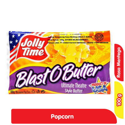 Jolly Time Popcorn Blast O Butter 100 g