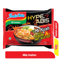 Promo Harga Indomie Hype Abis Seblak Hot Jeletot 75 gr - Alfamart