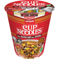NISSIN Cup Noodles Kaldu Sapi Cup 66 g