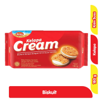 Promo Harga Roma Kelapa Cream Susu Vanila 180 gr - Alfamart