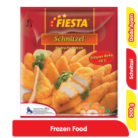 Promo Harga Fiesta Ayam Siap Masak Schnitzel 500 gr - Alfamart