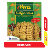 Promo Harga Fiesta Naget Dino 500 gr - Alfamart