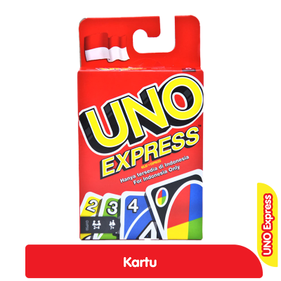 UNO Express Seri Indonesia Kartu Permainan Assorted