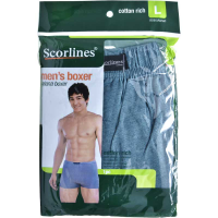 Scorlines Men's Celana Boxer L