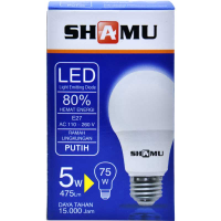 SHAMU Lampu LED Putih 5 Watt