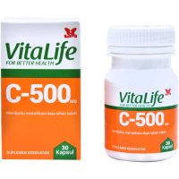 VitaLife Suplemen Kesehatan Vitamin C-500 30 Kapsul