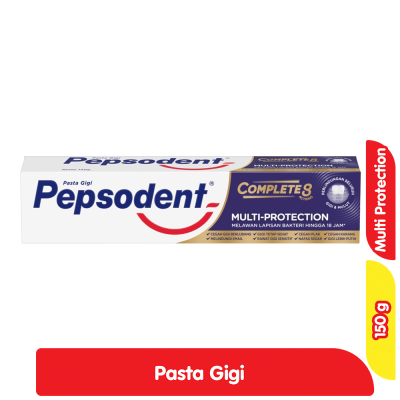 Pepsodent Complete 8 Pasta Gigi Multi Protection 150 g