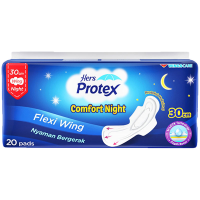 Promo Harga Hers Protex Comfort Night Wing 30cm 20 pcs - Alfamart