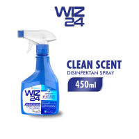 WIZ 24 Disinfektan Spray Clean Scent 450 ml