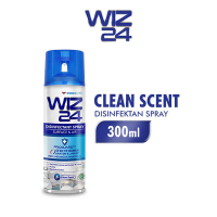 WIZ 24 Disinfektan Aerosol Clean Scent 300 ml