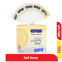 Promo Harga Sari Roti Roti Tawar Milky Soft 360 gr - Alfamart