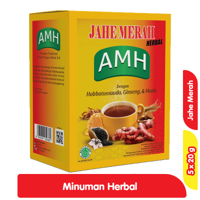 AMH Jahe Merah Super 5 x 20 g