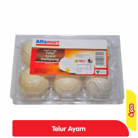 Promo Harga Telur Ayam Kampung 6 pcs - Alfamart