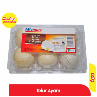 Promo Harga Telur Ayam Kampung 6 pcs - Alfamart