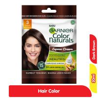 Promo Harga Garnier Hair Color 3 Coklat Kehitaman 105 ml - Alfamart