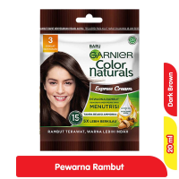 Promo Harga Garnier Hair Color 3 Coklat Kehitaman 105 ml - Alfamart