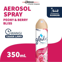 Glade Aerosol Spray Peony & Berry Bliss 350 ml + 50 ml