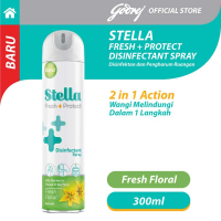 Stella Fresh + Protect Disinfectant Spray Fresh Floral 300 ml