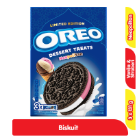 Promo Harga Oreo Biskuit Sandwich Strawberry 123 gr - Alfamart