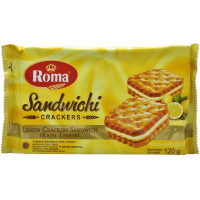 Promo Harga Roma Sandwich Lemon 114 gr - Alfamart