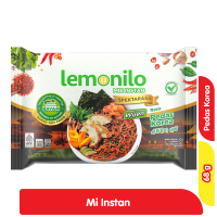 Promo Harga Lemonilo Mi Instan Mi Goreng Rasa Pedas Korea 85 gr - Alfamart