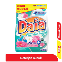 Promo Harga Daia Deterjen Bubuk Clean & Fresh Hijab 850 gr - Alfamart