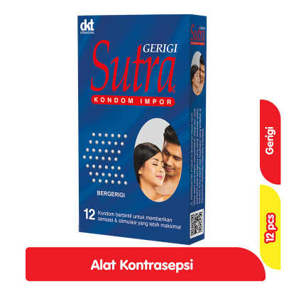 Promo Sutra Kondom Impor Bergerigi 12 pcs Alfamart