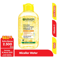 Promo Harga Garnier Micellar Water Vitamin C 125 ml - Alfamart