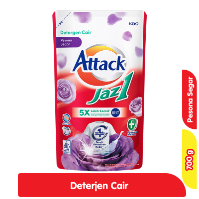 Attack Jaz1 Deterjen Cair Pesona Segar 700 g