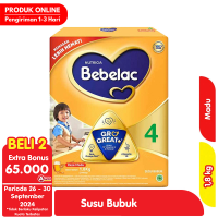 Promo Harga Bebelac 4 Susu Pertumbuhan Madu 1800 gr - Alfamart