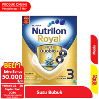 Promo Harga Nutrilon Royal 3 Susu Pertumbuhan Madu 1800 gr - Alfamart