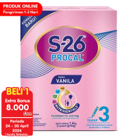Promo Harga S26 Procal Susu Pertumbuhan Vanilla 1400 gr - Alfamart