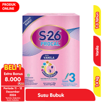 Promo Harga S26 Procal Susu Pertumbuhan Vanilla 1400 gr - Alfamart