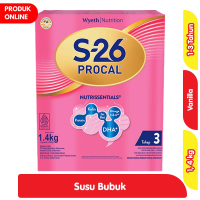 Promo Harga S26 Procal Susu Pertumbuhan Vanilla 1400 gr - Alfamart