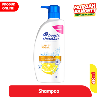 Promo Head & Shoulders Sampo Anti Ketombe Lemon Segar 680 ml Alfamart