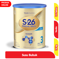 Promo Harga S26 Procal Gold Susu Pertumbuhan Vanilla 1600 gr - Alfamart