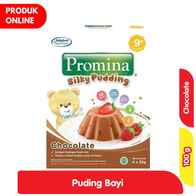Promo Promina Silky Puding Bayi Rasa Cokelat 100 g Alfamart