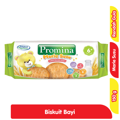 Promo Promina Biskuit Bayi Marie Susu 150 g Alfamart