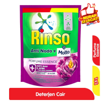 Promo Harga Rinso Liquid Detergent + Molto Purple Perfume Essence 1500 ml - Alfamart