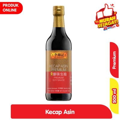 Promo Lee Kum Kee Kecap Asin Premium Botol 500 ml Alfamart