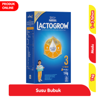 Promo Harga Lactogrow 3 Susu Pertumbuhan Madu 1000 gr - Alfamart